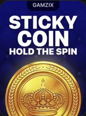 Sticky Coin Hold The Spin hold-and-win slot at Slamz